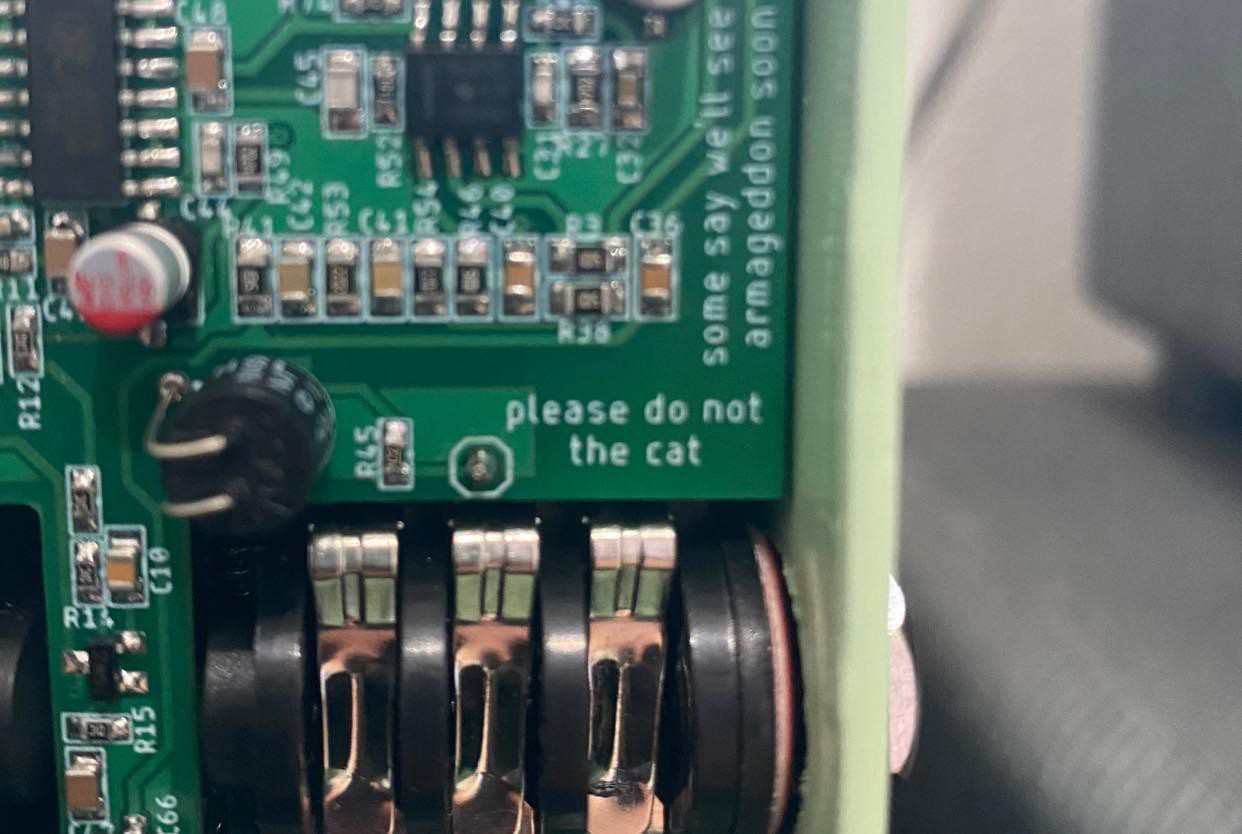 please do not the cat